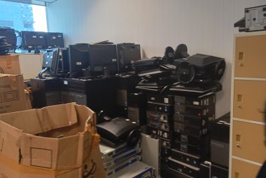 PC, LCD, HUB, UPS, PABX